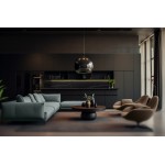 ФасаФасад LuxeForm Idea MT-015 Черный трюфель, ультраматовое покрытие, толщина 17,7мм, основа МДФ, обратная сторона-высокопрочное покрытие в цвет